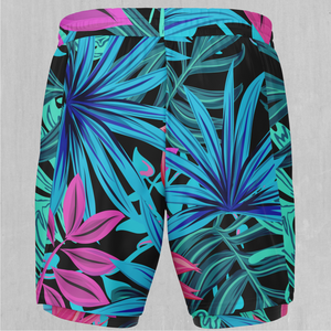Neon Lush Men's 2 in 1 Shorts