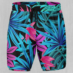 Neon Lush Men's 2 in 1 Shorts