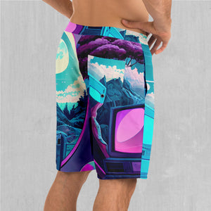 Neon Nexus Board Shorts