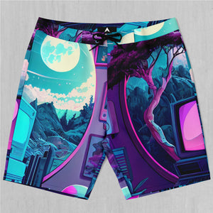 Neon Nexus Board Shorts
