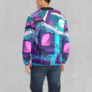 Neon Nexus Windbreaker