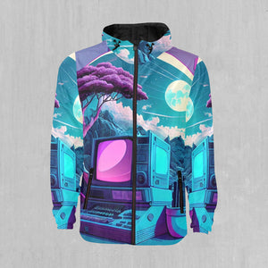 Neon Nexus Windbreaker