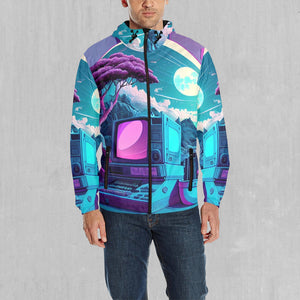 Neon Nexus Windbreaker