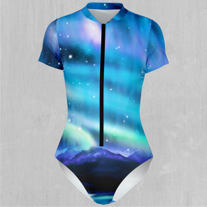 Northern Lights Short Sleeve Bodysuit