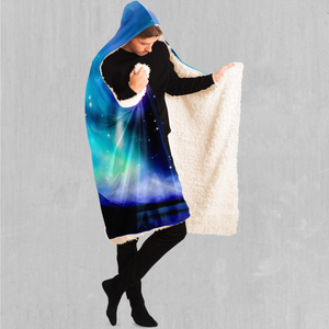 Northern Lights Hooded Blanket - Azimuth Clothing