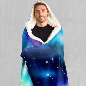 Northern Lights Hooded Blanket - Azimuth Clothing
