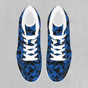 Oceania Blue Camo High Top Sneakers
