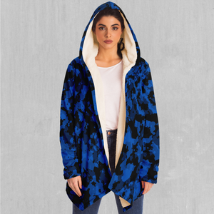 Oceania Blue Camo Cloak