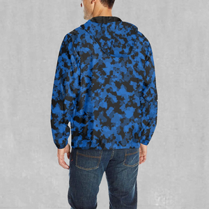 Oceania Blue Camo Windbreaker