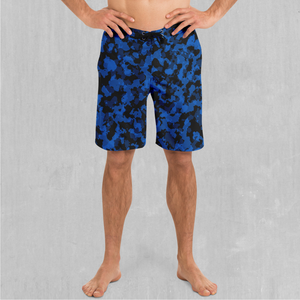 Oceania Blue Camo Board Shorts
