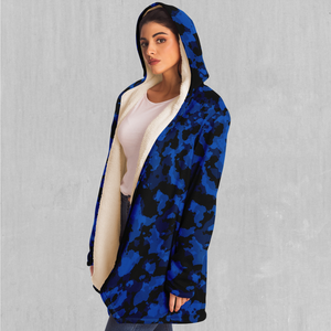 Oceania Blue Camo Cloak