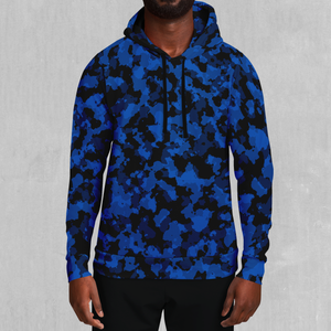 Oceania Blue Camo Hoodie - Azimuth Clothing