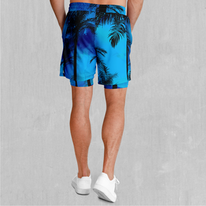 Oceania Coast Men's 2 in 1 Shorts
