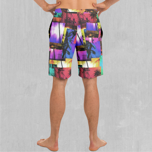 Paradise Collage Board Shorts