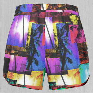 Paradise Collage Women's Shorts