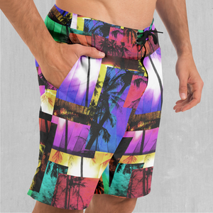 Paradise Collage Board Shorts