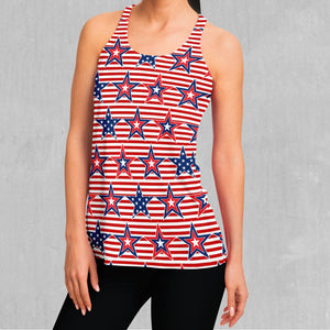 Patriotic Stars Women's Tank Top