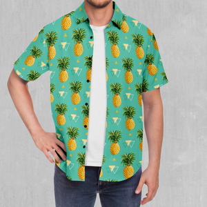Pineapples Button Down Shirt