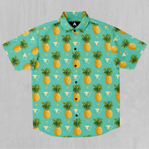 Pineapples Button Down Shirt