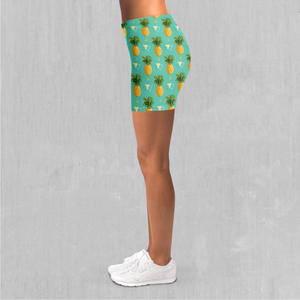 Pineapples Yoga Shorts