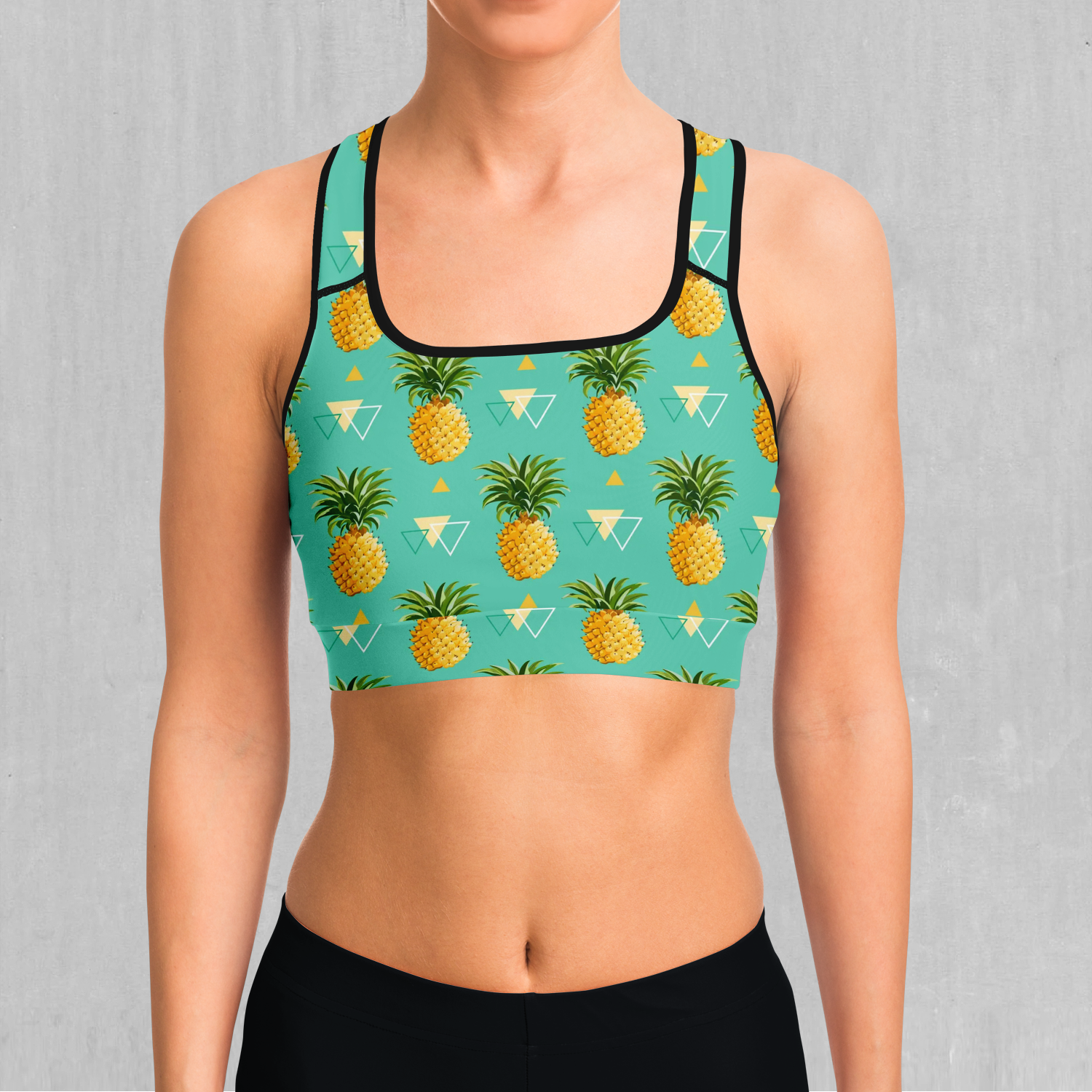 Pineapples Sports Bra
