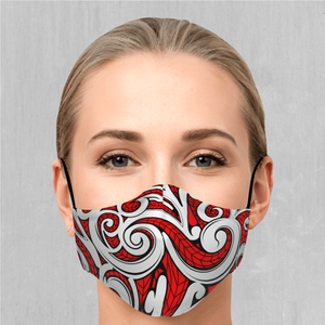 Polynesian Warrior Face Mask - Azimuth Clothing