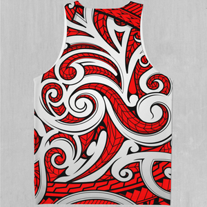 Polynesian Warrior Men's Tank Top - Azimuth Clothing