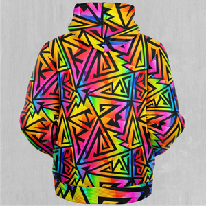 Prismatic Spectrum Sherpa Hoodie