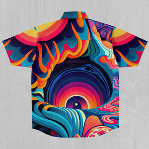 Psychedelic Vortex Button Down Shirt