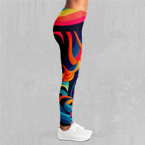Psychedelic Vortex Leggings