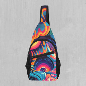 Psychedelic Vortex Sling Bag
