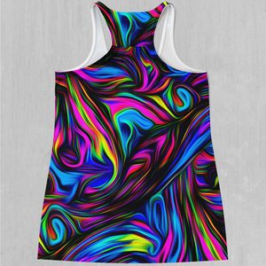 Psychedelic Waves Women's Tank Top