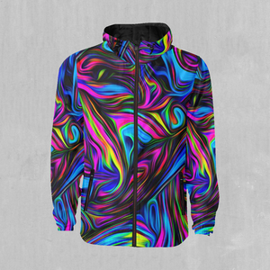 Psychedelic Waves Windbreaker