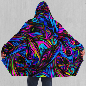 Psychedelic Waves Cloak - Azimuth Clothing
