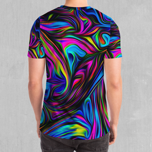 Psychedelic Waves Tee - Azimuth Clothing