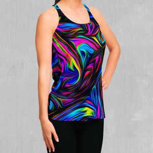 Psychedelic Waves Women's Tank Top
