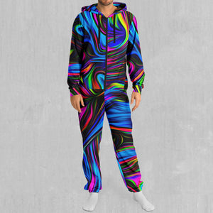 Psychedelic Waves Jumpsuit