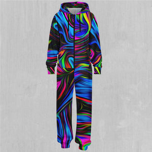 Psychedelic Waves Jumpsuit