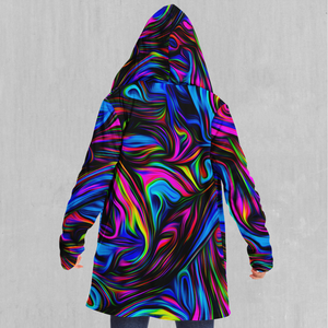 Psychedelic Waves Cloak - Azimuth Clothing