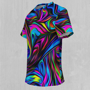 Psychedelic Waves Tee - Azimuth Clothing