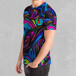 Psychedelic Waves Tee - Azimuth Clothing