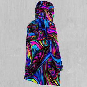 Psychedelic Waves Cloak - Azimuth Clothing