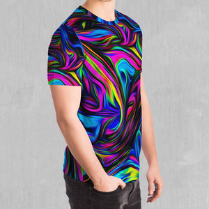 Psychedelic Waves Tee - Azimuth Clothing