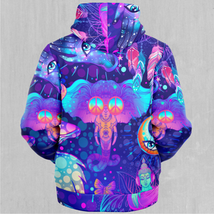Psycho Luminescence Sherpa Hoodie