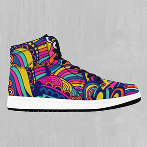 Psychotropic High Top Sneakers