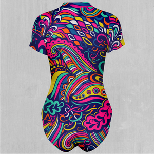 Psychotropic Short Sleeve Bodysuit
