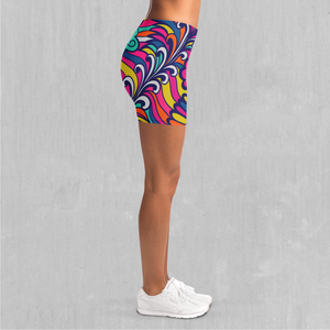 Psychotropic Yoga Shorts