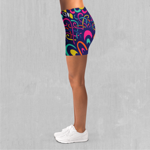 Psychotropic Yoga Shorts