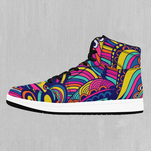 Psychotropic High Top Sneakers