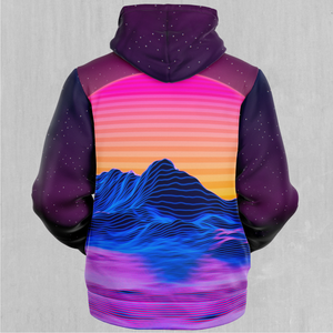 Radial Glow Sherpa Hoodie